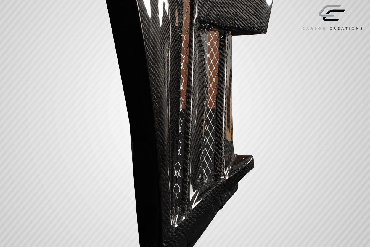 2003-2008 Nissan 350Z Z33 Carbon Creations AMS GT2 Front Fenders (+12mm) - 2 Piece